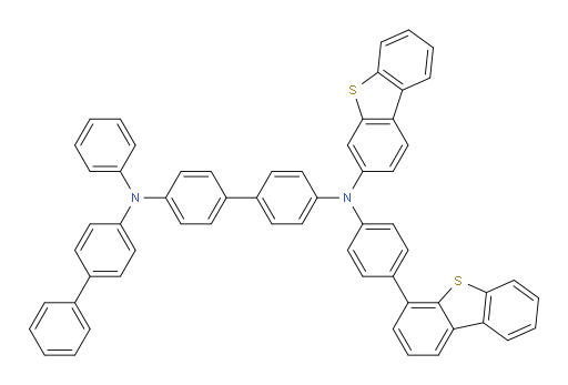 N4-([1,1'-biphenyl]-4-yl)-N4'-(dibenzo[b,d]thiophen-3-yl)-N4'-(4-(dibenzo[b,d]thiophen-4-yl)phenyl)-N4-phenyl-[1,1'-biphenyl]-4,4'-diamine