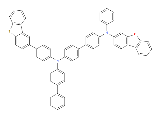 N4-([1,1'-biphenyl]-4-yl)-N4'-(dibenzo[b,d]furan-3-yl)-N4-(4-(dibenzo[b,d]thiophen-2-yl)phenyl)-N4'-phenyl-[1,1'-biphenyl]-4,4'-diamine