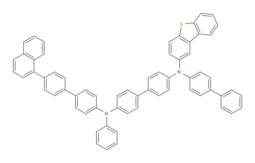 N4-([1,1'-biphenyl]-4-yl)-N4-(dibenzo[b,d]thiophen-2-yl)-N4'-(4'-(naphthalen-1-yl)-[1,1'-biphenyl]-4-yl)-N4'-phenyl-[1,1'-biphenyl]-4,4'-diamine