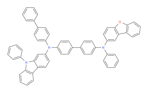 N4-([1,1'-biphenyl]-4-yl)-N4'-(dibenzo[b,d]furan-2-yl)-N4'-phenyl-N4-(9-phenyl-9H-carbazol-2-yl)-[1,1'-biphenyl]-4,4'-diamine