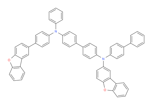 N4-([1,1'-biphenyl]-4-yl)-N4-(dibenzo[b,d]furan-2-yl)-N4'-(4-(dibenzo[b,d]furan-2-yl)phenyl)-N4'-phenyl-[1,1'-biphenyl]-4,4'-diamine