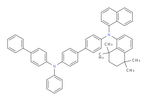 N4-([1,1'-biphenyl]-4-yl)-N4'-(naphthalen-1-yl)-N4-phenyl-N4'-(5,5,8,8-tetramethyl-5,6,7,8-tetrahydronaphthalen-1-yl)-[1,1'-biphenyl]-4,4'-diamine