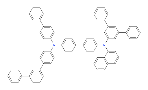 N4-([1,1'-biphenyl]-4-yl)-N4-([1,1':3',1''-terphenyl]-4-yl)-N4'-([1,1':3',1''-terphenyl]-5'-yl)-N4'-(naphthalen-1-yl)-[1,1'-biphenyl]-4,4'-diamine