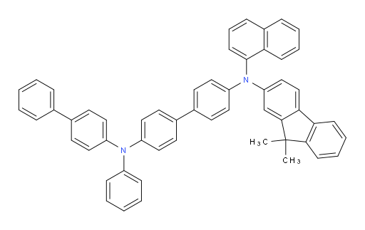 N4-([1,1'-biphenyl]-4-yl)-N4'-(9,9-dimethyl-9H-fluoren-2-yl)-N4'-(naphthalen-1-yl)-N4-phenyl-[1,1'-biphenyl]-4,4'-diamine