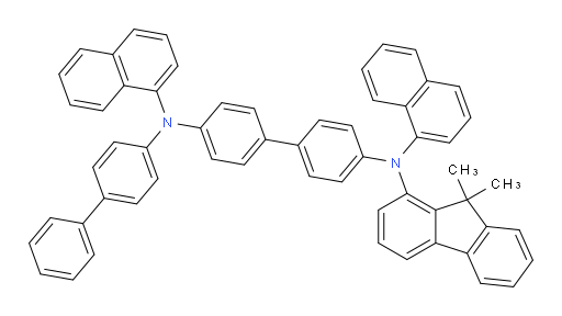 N4-([1,1'-biphenyl]-4-yl)-N4'-(9,9-dimethyl-9H-fluoren-1-yl)-N4,N4'-di(naphthalen-1-yl)-[1,1'-biphenyl]-4,4'-diamine