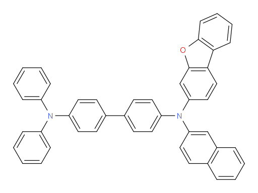 N4-(dibenzo[b,d]furan-3-yl)-N4-(naphthalen-2-yl)-N4',N4'-diphenyl-[1,1'-biphenyl]-4,4'-diamine