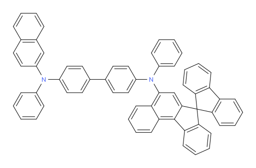 N4-(naphthalen-2-yl)-N4,N4'-diphenyl-N4'-(spiro[benzo[c]fluorene-7,9'-fluoren]-5-yl)-[1,1'-biphenyl]-4,4'-diamine