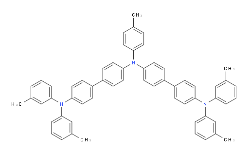 N4-(4'-(di-m-tolylamino)-[1,1'-biphenyl]-4-yl)-N4',N4'-di-m-tolyl-N4-(p-tolyl)-[1,1'-biphenyl]-4,4'-diamine