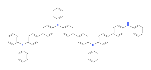 N4-(4'-(diphenylamino)-[1,1'-biphenyl]-4-yl)-N4,N4'-diphenyl-N4'-(4'-(phenylamino)-[1,1'-biphenyl]-4-yl)-[1,1'-biphenyl]-4,4'-diamine