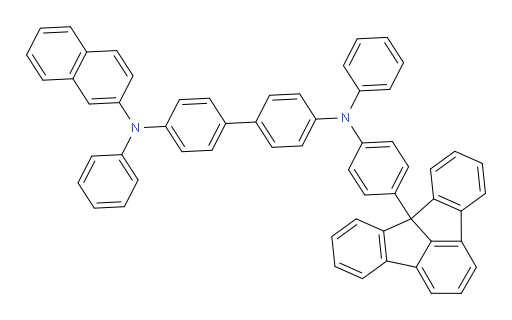 N4-(4-(7bH-indeno[1,2,3-jk]fluoren-7b-yl)phenyl)-N4'-(naphthalen-2-yl)-N4,N4'-diphenyl-[1,1'-biphenyl]-4,4'-diamine