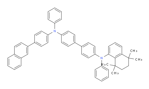N4-(4-(naphthalen-2-yl)phenyl)-N4,N4'-diphenyl-N4'-(5,5,8,8-tetramethyl-5,6,7,8-tetrahydronaphthalen-1-yl)-[1,1'-biphenyl]-4,4'-diamine