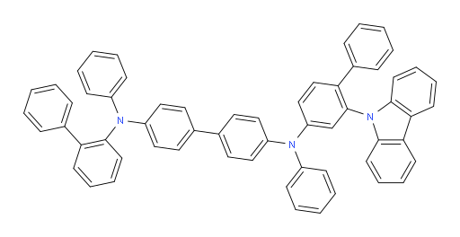 N4-(2-(9H-carbazol-9-yl)-[1,1'-biphenyl]-4-yl)-N4'-([1,1'-biphenyl]-2-yl)-N4,N4'-diphenyl-[1,1'-biphenyl]-4,4'-diamine
