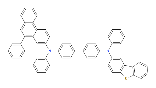N4-(dibenzo[b,d]thiophen-2-yl)-N4,N4'-diphenyl-N4'-(10-phenylphenanthren-2-yl)-[1,1'-biphenyl]-4,4'-diamine