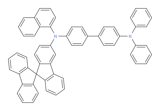 N4-(9,9'-spirobi[fluoren]-3-yl)-N4-(naphthalen-1-yl)-N4',N4'-diphenyl-[1,1'-biphenyl]-4,4'-diamine