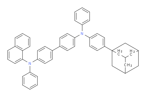 N4-(4-(adamantan-1-yl)phenyl)-N4'-(naphthalen-1-yl)-N4,N4'-diphenyl-[1,1'-biphenyl]-4,4'-diamine
