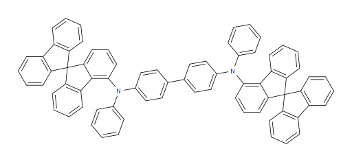 N4,N4'-di(9,9'-spirobi[fluoren]-4-yl)-N4,N4'-diphenyl-[1,1'-biphenyl]-4,4'-diamine