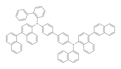 N4-([1,1'-binaphthalen]-4-yl)-N4-([1,1'-biphenyl]-2-yl)-N4'-([1,2'-binaphthalen]-4-yl)-N4'-(naphthalen-1-yl)-[1,1'-biphenyl]-4,4'-diamine