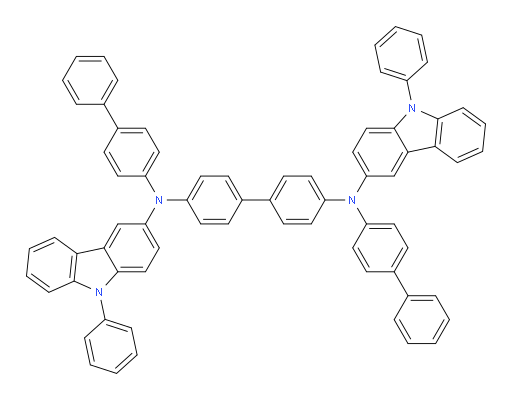 N4,N4'-di([1,1'-biphenyl]-4-yl)-N4,N4'-bis(9-phenyl-9H-carbazol-3-yl)-[1,1'-biphenyl]-4,4'-diamine