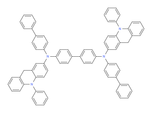 N4,N4'-di([1,1'-biphenyl]-4-yl)-N4,N4'-bis(10-phenyl-9,10-dihydroacridin-2-yl)-[1,1'-biphenyl]-4,4'-diamine