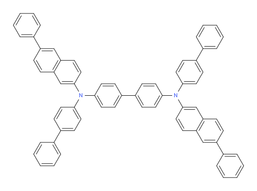 N4,N4'-di([1,1'-biphenyl]-4-yl)-N4,N4'-bis(6-phenylnaphthalen-2-yl)-[1,1'-biphenyl]-4,4'-diamine