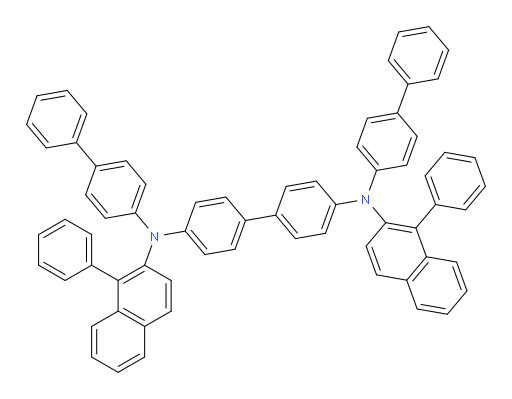 N4,N4'-di([1,1'-biphenyl]-4-yl)-N4,N4'-bis(1-phenylnaphthalen-2-yl)-[1,1'-biphenyl]-4,4'-diamine