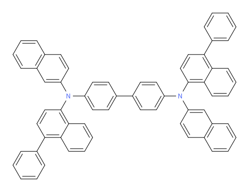 N4,N4'-di(naphthalen-2-yl)-N4,N4'-bis(4-phenylnaphthalen-1-yl)-[1,1'-biphenyl]-4,4'-diamine