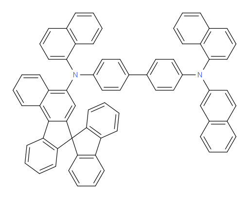 N4,N4'-di(naphthalen-1-yl)-N4-(naphthalen-2-yl)-N4'-(spiro[benzo[c]fluorene-7,9'-fluoren]-5-yl)-[1,1'-biphenyl]-4,4'-diamine