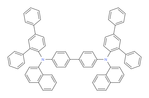 N4,N4'-di([1,1':3',1''-terphenyl]-4'-yl)-N4,N4'-di(naphthalen-1-yl)-[1,1'-biphenyl]-4,4'-diamine