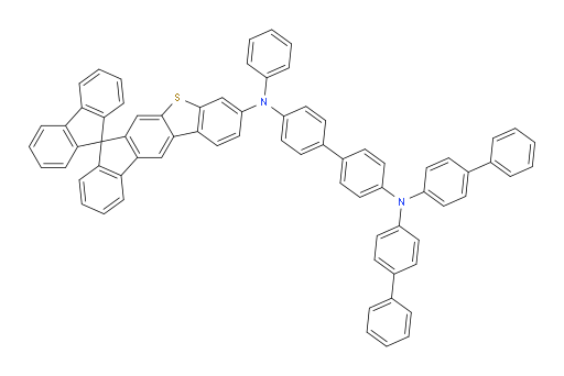 N4,N4-di([1,1'-biphenyl]-4-yl)-N4'-phenyl-N4'-(spiro[benzo[b]fluoreno[3,2-d]thiophene-7,9'-fluoren]-3-yl)-[1,1'-biphenyl]-4,4'-diamine