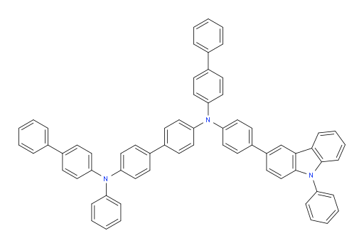 N4,N4'-di([1,1'-biphenyl]-4-yl)-N4-phenyl-N4'-(4-(9-phenyl-9H-carbazol-3-yl)phenyl)-[1,1'-biphenyl]-4,4'-diamine