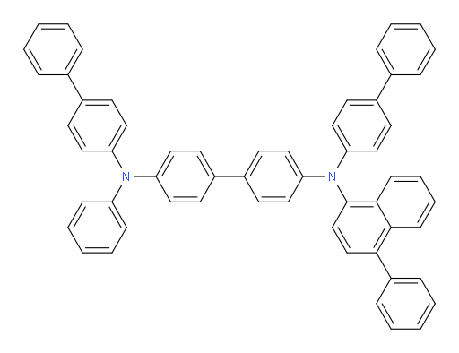 N4,N4'-di([1,1'-biphenyl]-4-yl)-N4-phenyl-N4'-(4-phenylnaphthalen-1-yl)-[1,1'-biphenyl]-4,4'-diamine