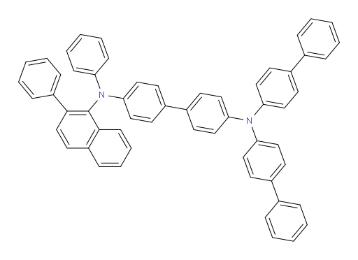 N4,N4-di([1,1'-biphenyl]-4-yl)-N4'-phenyl-N4'-(2-phenylnaphthalen-1-yl)-[1,1'-biphenyl]-4,4'-diamine