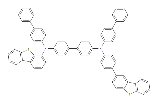 N4,N4'-di([1,1'-biphenyl]-4-yl)-N4-(4-(dibenzo[b,d]thiophen-2-yl)phenyl)-N4'-(dibenzo[b,d]thiophen-4-yl)-[1,1'-biphenyl]-4,4'-diamine