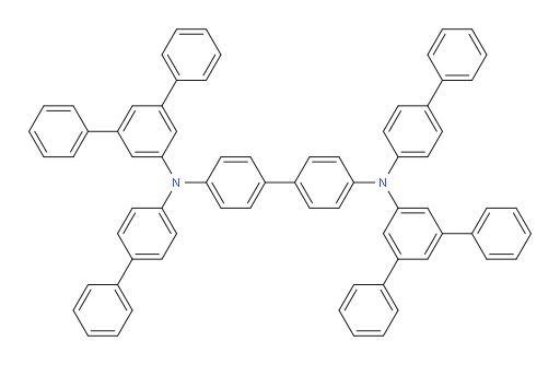 N4,N4'-di([1,1'-biphenyl]-4-yl)-N4,N4'-di([1,1':3',1''-terphenyl]-5'-yl)-[1,1'-biphenyl]-4,4'-diamine