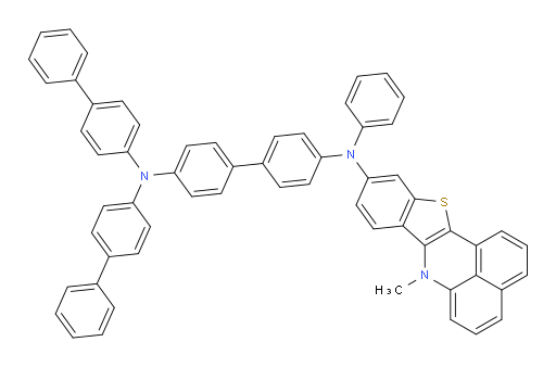 N4,N4-di([1,1'-biphenyl]-4-yl)-N4'-(7-methyl-7H-benzo[de]benzo[4,5]thieno[3,2-b]quinolin-10-yl)-N4'-phenyl-[1,1'-biphenyl]-4,4'-diamine