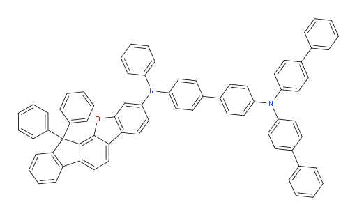 N4,N4-di([1,1'-biphenyl]-4-yl)-N4'-(12,12-diphenyl-12H-fluoreno[1,2-b]benzofuran-9-yl)-N4'-phenyl-[1,1'-biphenyl]-4,4'-diamine
