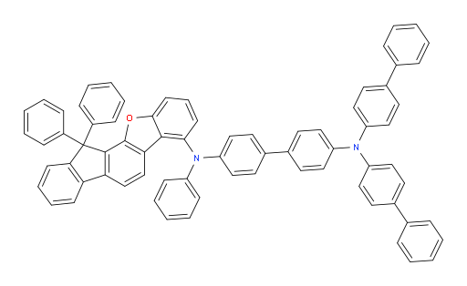 N4,N4-di([1,1'-biphenyl]-4-yl)-N4'-(12,12-diphenyl-12H-fluoreno[1,2-b]benzofuran-7-yl)-N4'-phenyl-[1,1'-biphenyl]-4,4'-diamine