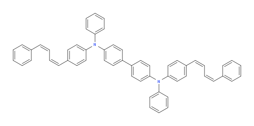 N4,N4'-diphenyl-N4,N4'-bis(4-((1Z,3Z)-4-phenylbuta-1,3-dien-1-yl)phenyl)-[1,1'-biphenyl]-4,4'-diamine