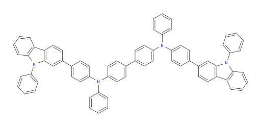 N4,N4'-diphenyl-N4,N4'-bis(4-(9-phenyl-9H-carbazol-2-yl)phenyl)-[1,1'-biphenyl]-4,4'-diamine