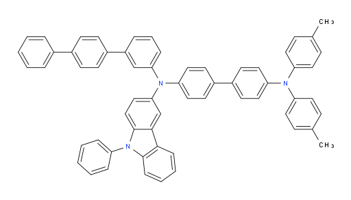 N4-([1,1':4',1''-terphenyl]-3-yl)-N4-(9-phenyl-9H-carbazol-3-yl)-N4',N4'-di-p-tolyl-[1,1'-biphenyl]-4,4'-diamine