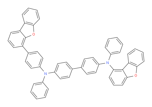 N4-(dibenzo[b,d]furan-1-yl)-N4'-(4-(dibenzo[b,d]furan-4-yl)phenyl)-N4,N4'-diphenyl-[1,1'-biphenyl]-4,4'-diamine