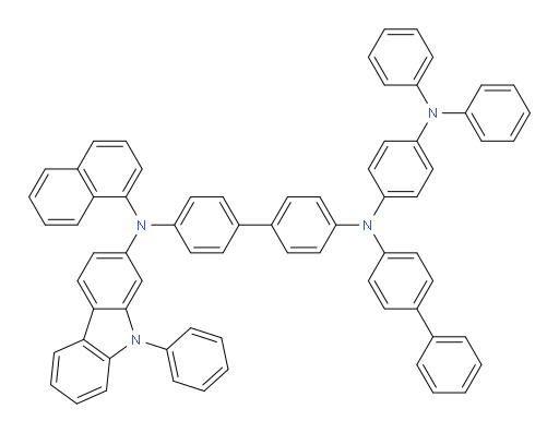 N4-([1,1'-biphenyl]-4-yl)-N4-(4-(diphenylamino)phenyl)-N4'-(naphthalen-1-yl)-N4'-(9-phenyl-9H-carbazol-2-yl)-[1,1'-biphenyl]-4,4'-diamine