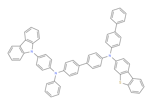 N4-(4-(9H-carbazol-9-yl)phenyl)-N4'-([1,1'-biphenyl]-4-yl)-N4'-(dibenzo[b,d]thiophen-3-yl)-N4-phenyl-[1,1'-biphenyl]-4,4'-diamine