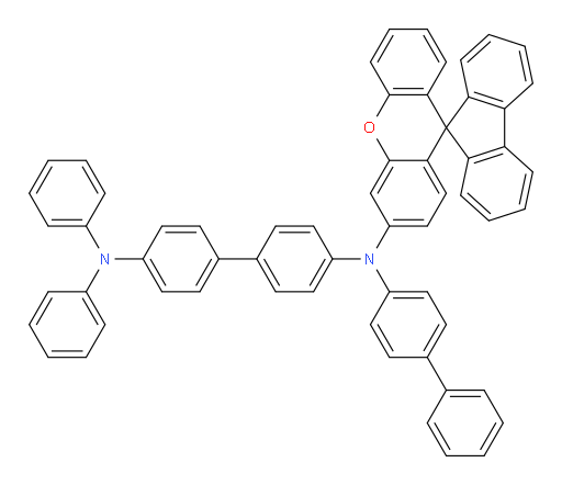 N4-([1,1'-biphenyl]-4-yl)-N4',N4'-diphenyl-N4-(spiro[fluorene-9,9'-xanthen]-3'-yl)-[1,1'-biphenyl]-4,4'-diamine
