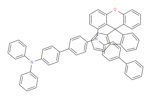 N4-([1,1'-biphenyl]-4-yl)-N4',N4'-diphenyl-N4-(spiro[fluorene-9,9'-xanthen]-1'-yl)-[1,1'-biphenyl]-4,4'-diamine