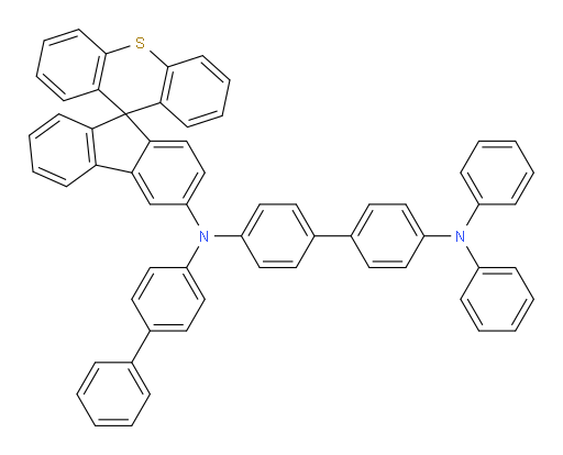 N4-([1,1'-biphenyl]-4-yl)-N4',N4'-diphenyl-N4-(spiro[fluorene-9,9'-thioxanthen]-3-yl)-[1,1'-biphenyl]-4,4'-diamine