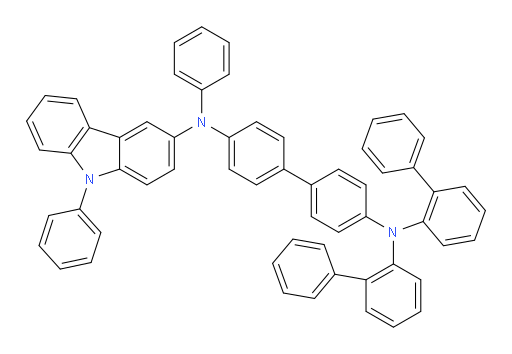 N4,N4-di([1,1'-biphenyl]-2-yl)-N4'-phenyl-N4'-(9-phenyl-9H-carbazol-3-yl)-[1,1'-biphenyl]-4,4'-diamine