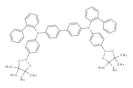 N4,N4'-di([1,1'-biphenyl]-2-yl)-N4,N4'-bis(4-(4,4,5,5-tetramethyl-1,3,2-dioxaborolan-2-yl)phenyl)-[1,1'-biphenyl]-4,4'-diamine
