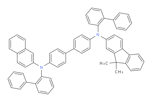 N4,N4'-di([1,1'-biphenyl]-2-yl)-N4-(9,9-dimethyl-9H-fluoren-2-yl)-N4'-(naphthalen-2-yl)-[1,1'-biphenyl]-4,4'-diamine