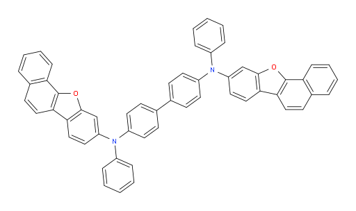 N4,N4'-bis(naphtho[1,2-b]benzofuran-9-yl)-N4,N4'-diphenyl-[1,1'-biphenyl]-4,4'-diamine